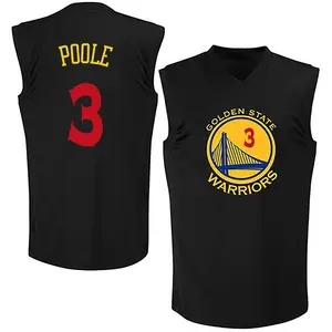 Men's Jordan Poole Golden State Warriors Nike Swingman Gold Black New Fashion Jersey