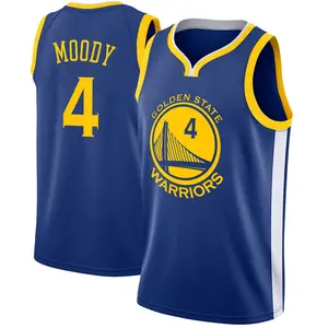 Men's Moses Moody Golden State Warriors Nike Swingman Blue Jersey - Icon Edition