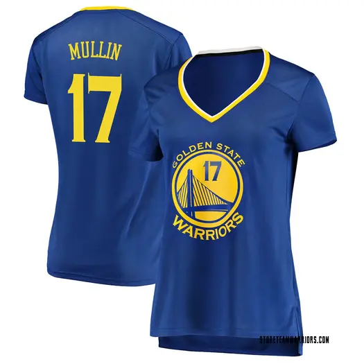 Women's Chris Mullin Golden State Warriors Fanatics Branded Gold Royal Fast Break Jersey - Icon Edition