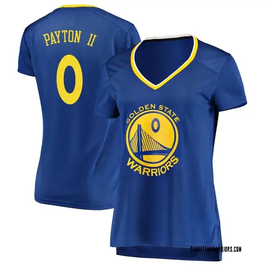 Women's Gary Payton II Golden State Warriors Fanatics Branded Gold Royal Fast Break Jersey - Icon Edition