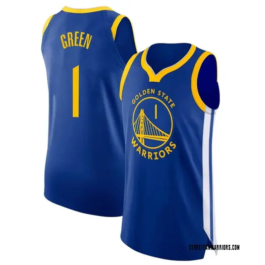 Youth JaMychal Green Golden State Warriors Nike Authentic Blue 2020/21 Jersey - Icon Edition