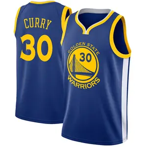 Youth Stephen Curry Golden State Warriors Nike Swingman Blue Jersey - Icon Edition
