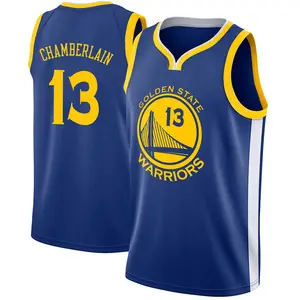 Youth Wilt Chamberlain Golden State Warriors Nike Swingman Blue Jersey - Icon Edition